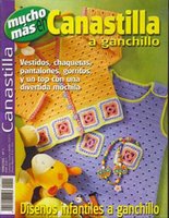 مجلة الكروشيه للأطفال "بيبي Canastillo"